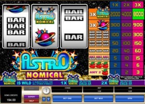 Asrtonomical Slot Machine